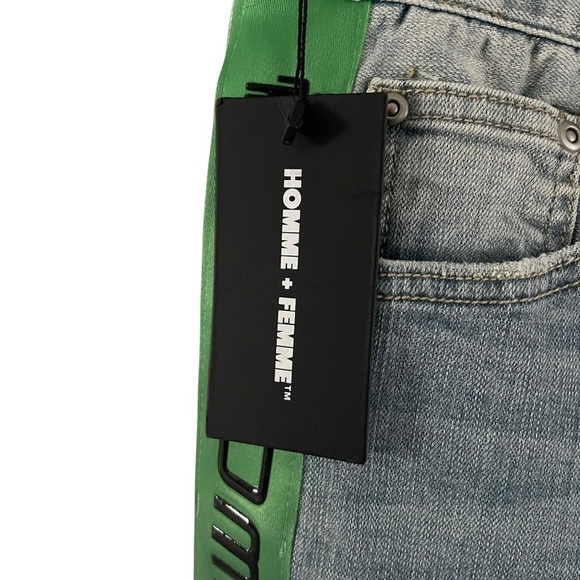 NWT Homme +Femme Women Jeans Size 32 - Picture 5 of 9